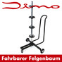 Preview: Dino Felgenbaum / Reifenbaum fahrbar für Kompletträder