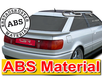 Heckscheibenblende Heckspoiler für Audi 80 B3 Typ 89