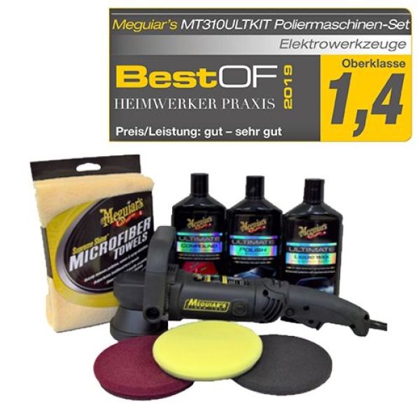 Meguiar's Professional Dual-Action Polisher Ultimate Kit